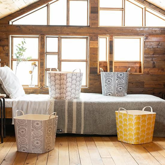 baquet Finlayson CORONNA white×grey