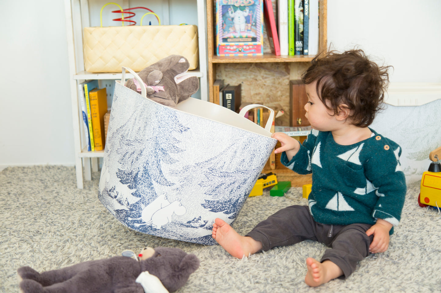 baquet MOOMIN  フォレスト ブルー