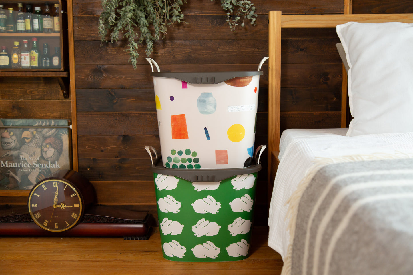 baquet MOGU TAKAHASHI Green Rabbits