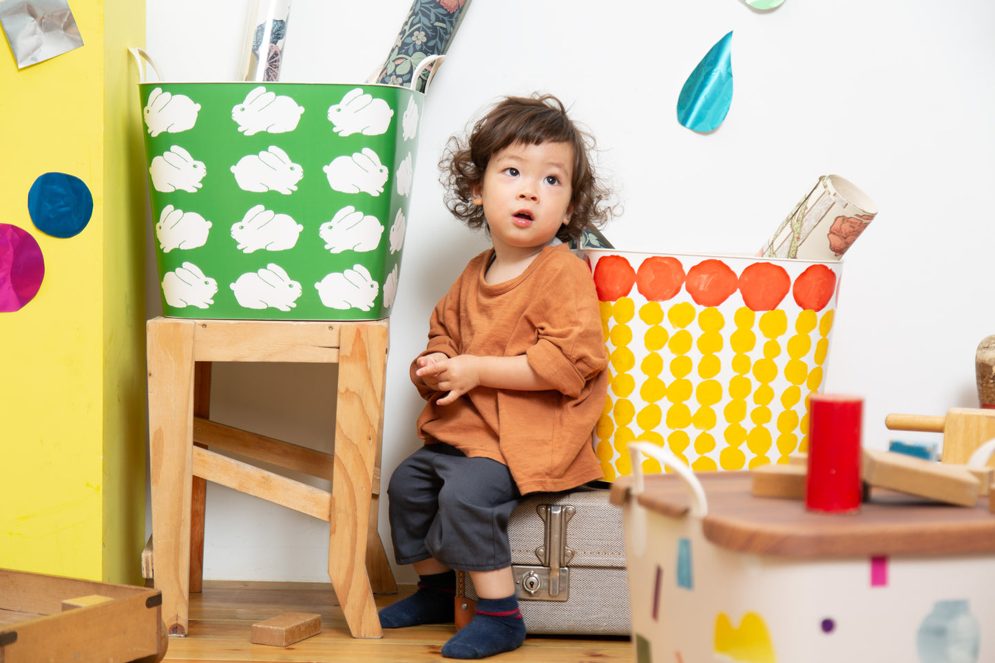 baquet MOGU TAKAHASHI Green Rabbits