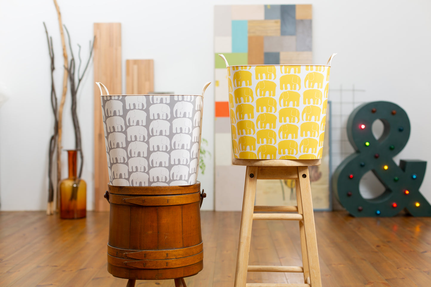 baquet Finlayson ELEFANTTI yellow