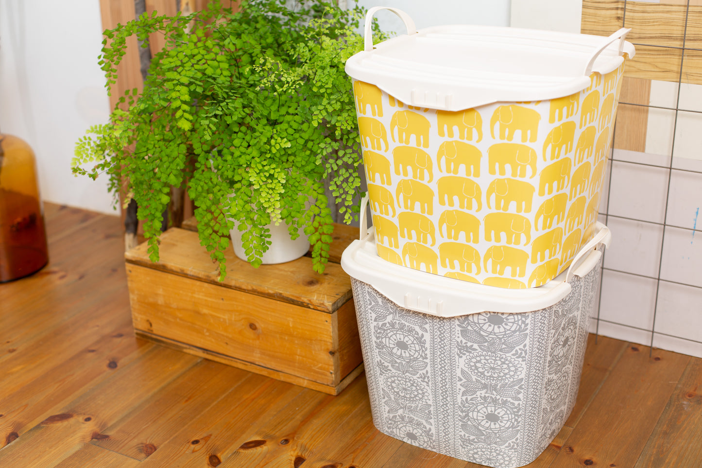 baquet Finlayson ELEFANTTI yellow